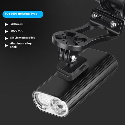 Luz Delantera LED Recargable USB-C para Bicicleta - Aluminio Resistente - Image 7