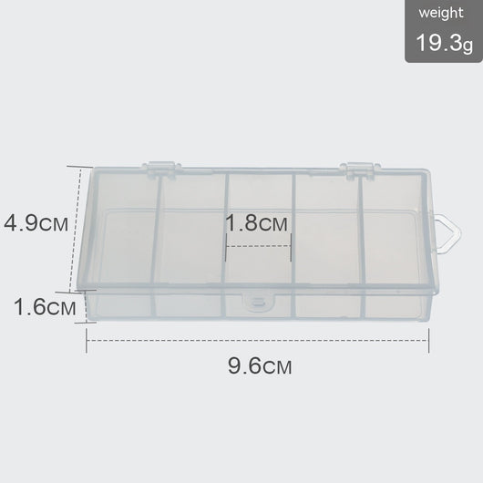 Caja Organizadora de Pesca con 5 Compartimentos Transparentes - Image 6