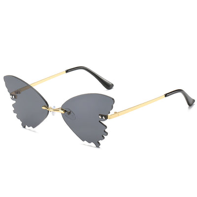 Gafas de Sol sin Marco Mariposa - Estilo Urbano y Diversión - Image 13