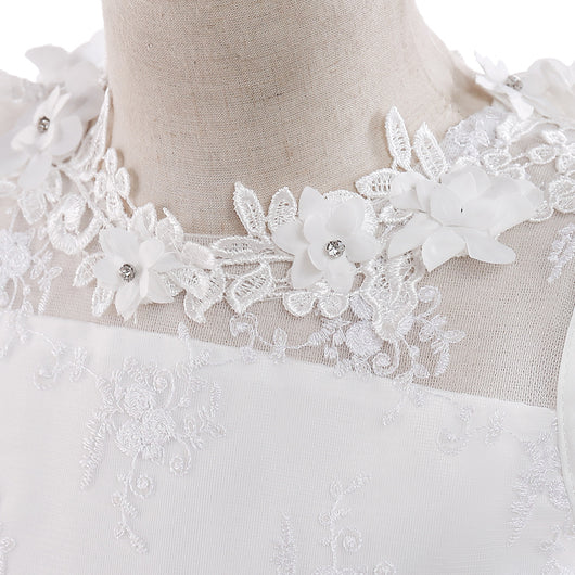 Vestido de Gala Infantil con Encaje - Traje de Concierto para Niñas - Image 21