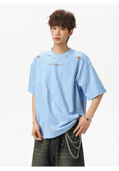 Playera de Algodón Estampada de Manga Corta para Hombre - Image 24