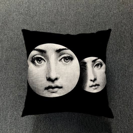 Funda de Almohada de Algodón y Lino para Sala de Estar - Image 52