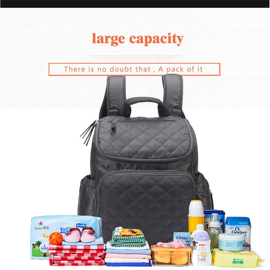 Mochila Multifuncional para Mamá con Espacio para Bebé - Image 24