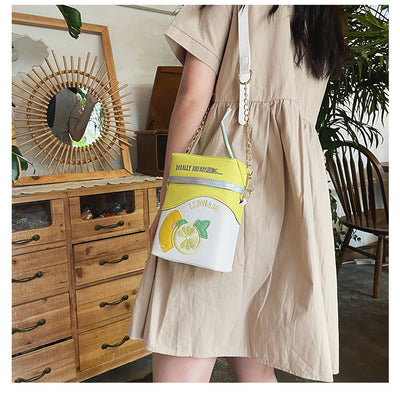 Bolso Bandolera Frutal Bordado - Fresa y Limón - Image 11