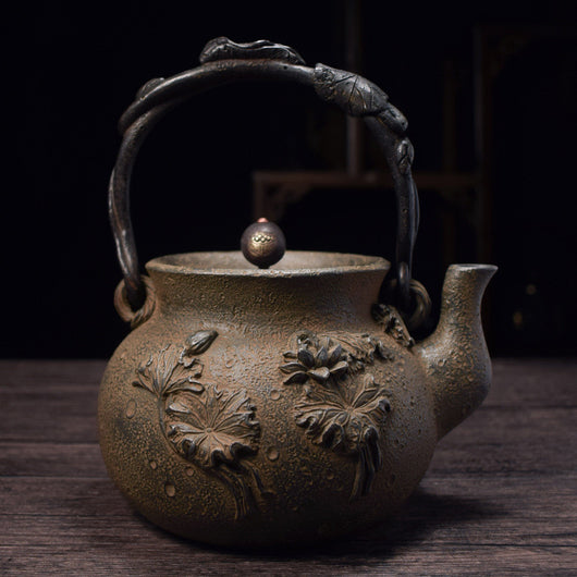 Tetera de Hierro Fundido Japonesa Artesanal - Regalo Premium - Image 9