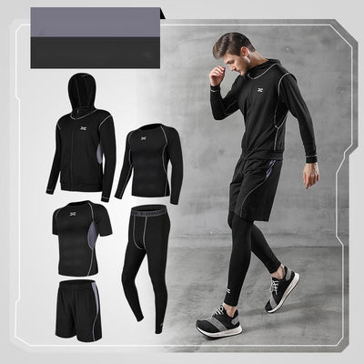 Conjunto de Entrenamiento Baloncesto 5 Piezas Secado Rápido - Image 14