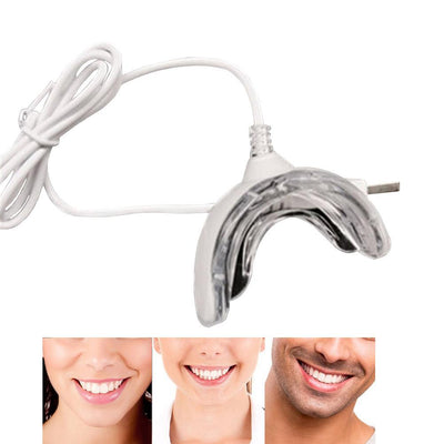 Blanqueador Dental LED Portátil con Carga USB - Dispositivo de Blanqueamiento Profesional