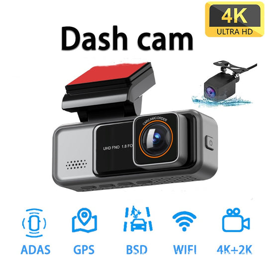Dashcam Dual WiFi GPS con Grabación Frontal y Trasera HD - Image 2