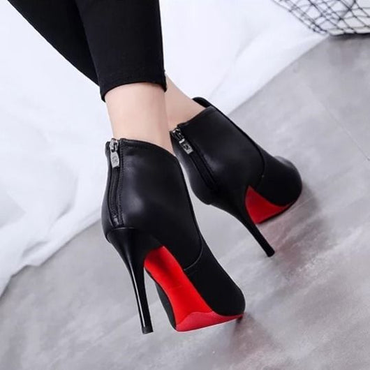 Zapatos de Tacón Puntiagudo Corto para Mujer - Image 3