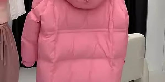 Abrigo Acolchado de Plumón Largo para Mujer - Diseño Elegante y Cálido - Image 8