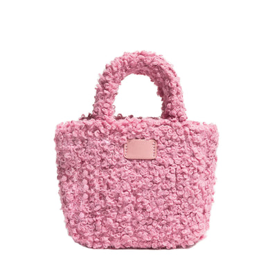 Bolso Cuadrado Pequeño en Lana de Cordero - Image 13