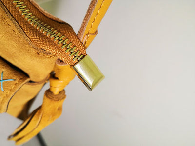 Bolso Bandolera Vintage con Fleece y Flecos Florales - Image 18