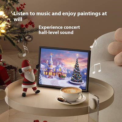 Minialtavoz Bluetooth con Diseño Artístico - Regalo Navideño Perfecto