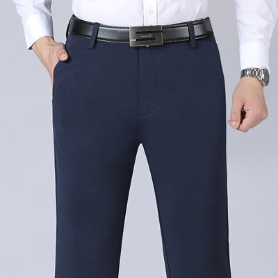 Pantalones Casuales Ejecutivos Stretch Corte Recto para Hombre - Image 8