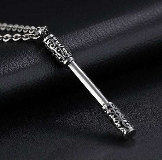 Collar de Aro Dorado en Acero Titanio - Image 13