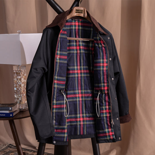 Chaqueta Impermeable Estilo Retro Italiano con Costuras de Solapa - Image 25