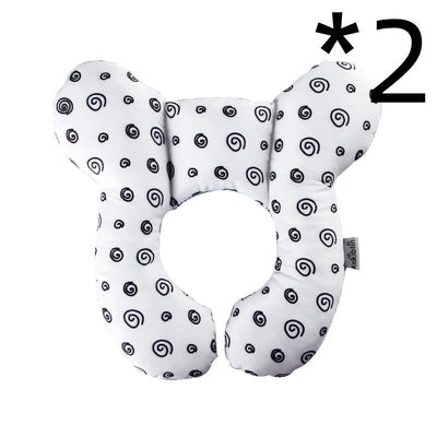 Almohada de Viaje Protectora para Bebé - Soporte en Forma de U para Auto - Image 49