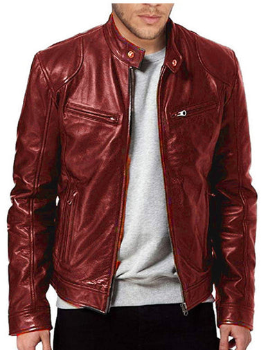 Cardigan Ejecutivo con Detalles en Cuero PU y Bolsillos - Image 11