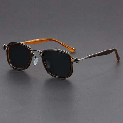Gafas de Sol Retro Marco Cuadrado Metal - Image 9