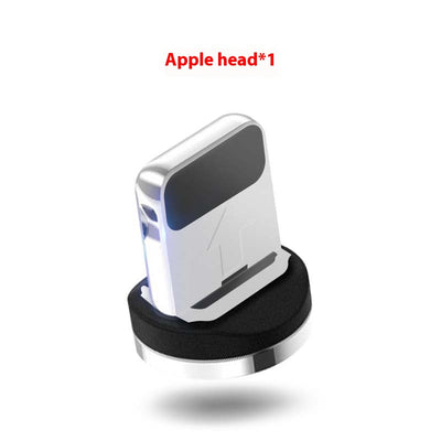 Cable USB Magnético 3 en 1 con Diseño Arcoíris - Carga Rápida Universal - Image 12