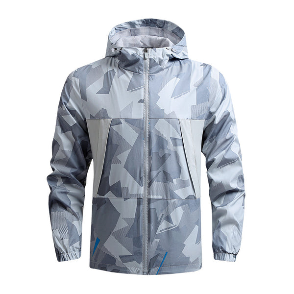 Chaqueta Cortavientos Ligera para Hombre - Deportes y Aventura Outdoor