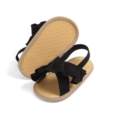 Zapatos Suaves para Bebé Niña Primavera Verano con Cordones y Suela Flexible - Image 4