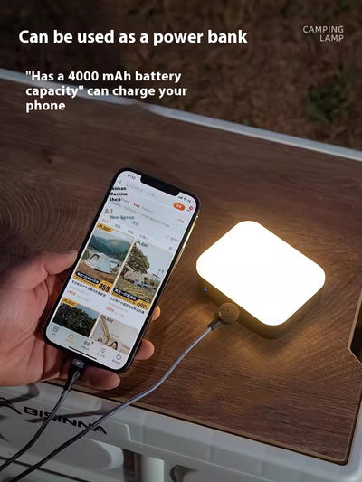 Lámpara Portátil para Campamento - Luz Ambiental de Tienda - Image 15