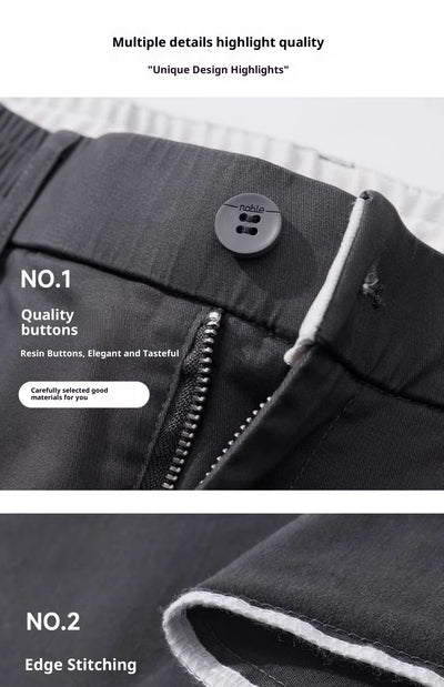 Pantalones Casuales Holgados para Hombre - Corte Ancho y Cómodo - Image 14