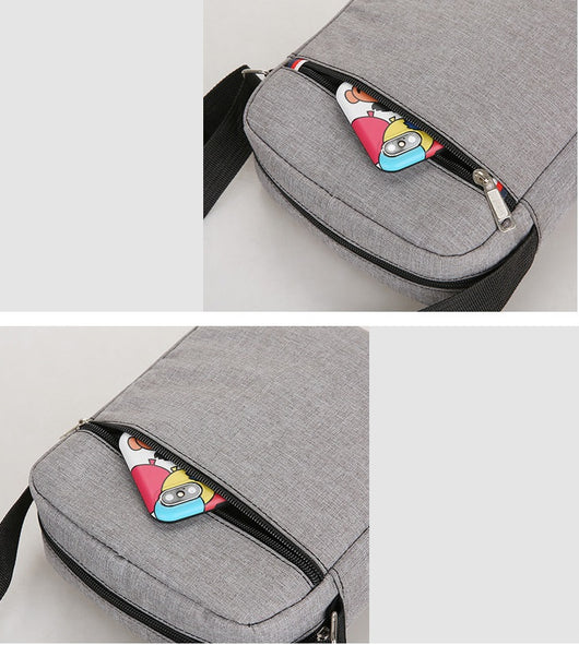 Bolsa Mensajero Deportiva Ultraligera en Nylon para Hombre - Image 12