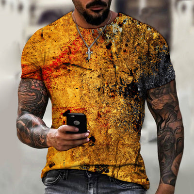 Remera Casual Hombre Estampado Digital 3D - Image 13