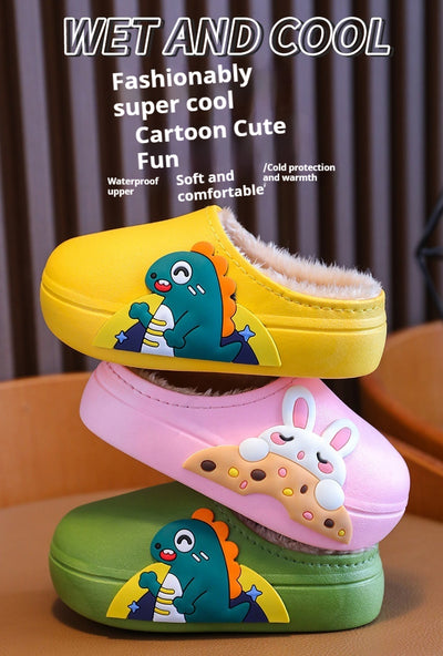 Pantuflas Infantiles Invierno Impermeables Antideslizantes Cálidas - Image 7