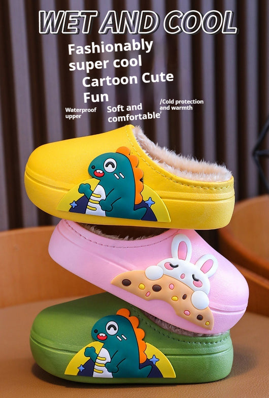 Pantuflas Infantiles Invierno Impermeables Antideslizantes Cálidas - Image 7