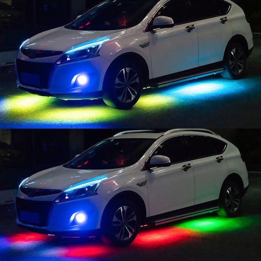 Luz LED Decorativa para Chasis de Auto con Efecto Neón Multicolor - Image 9