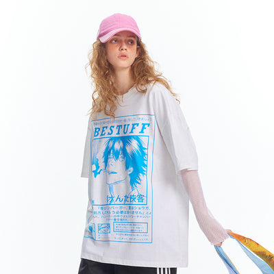 Playera Estampada con Diseños Animados para Hombre y Mujer - Image 2