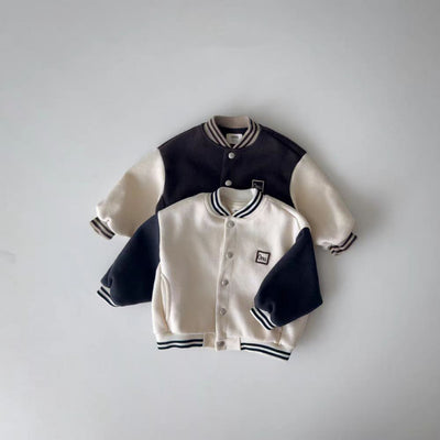 Chaqueta de Béisbol Infantil con Costuras Decorativas - Image 10