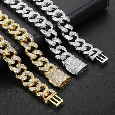 Pulsera Doble Fila de Zirconia Chapada en Oro 18K - Cadena de Cobre - Image 7