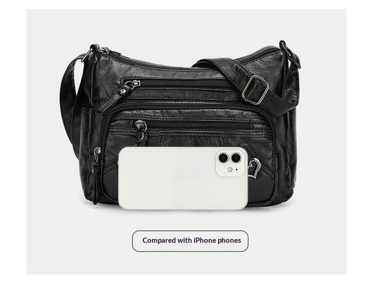 Bolso Bandolera de Lujo Versátil con Diseño Multicapas Espacioso - Image 13