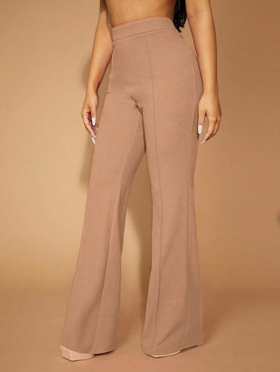 Pantalones de Cintura Alta para Mujer - Elegancia Profesional y Comodidad Diaria - Image 43