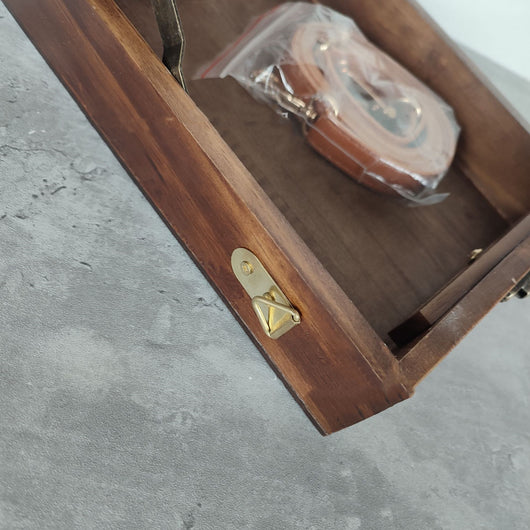Maletín Messenger de Madera para Escritores y Creativos - Image 3