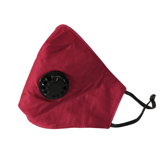 Mascarilla Reutilizable con Filtro Intercambiable - Colores Negro, Rojo y Azul Marino - Image 4
