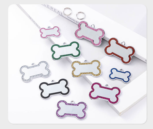 Placa de Identificación para Perros en Aleación de Zinc con Acabado Metalizado - Image 20