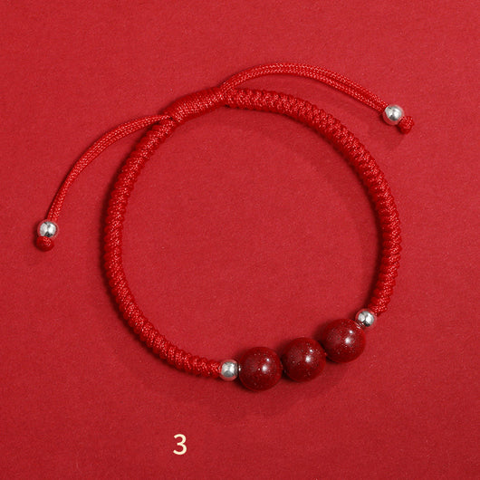 Pulsera Tejida a Mano Roja para Amantes de Vacas - Regalo Artesanal - Image 15