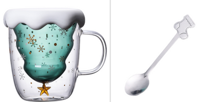Vaso Navideño de Doble Pared en Vidrio Borosilicato - Image 10