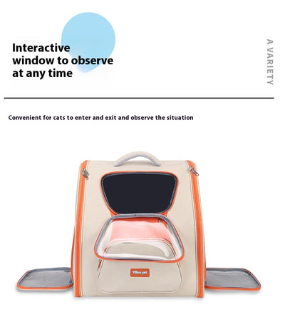 Bolsa Transportadora Panorámica para Gatos - Gran Capacidad - Image 15