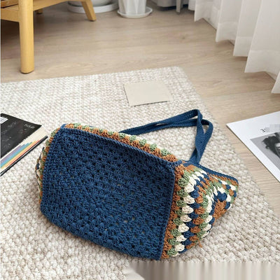 Bolsa de Almacenamiento de Fotos Estilo Vintage Tejida - Image 2