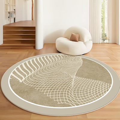 Silla Giratoria de Estudio con Tapete Redondo Absorbente y Antideslizante - Image 17