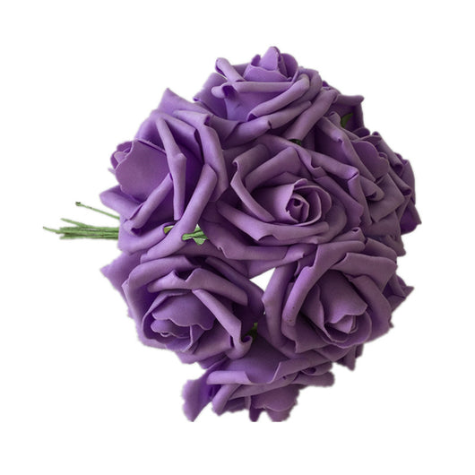 Ramo de 10 Rosas Artificiales PE Premium - Image 5