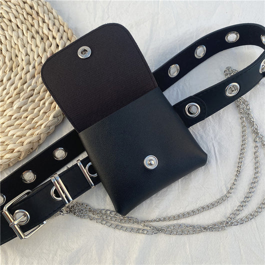 Cinturón Punk con Cadena Decorativa para Mujer - Accesorio de Moda Urbana - Image 5