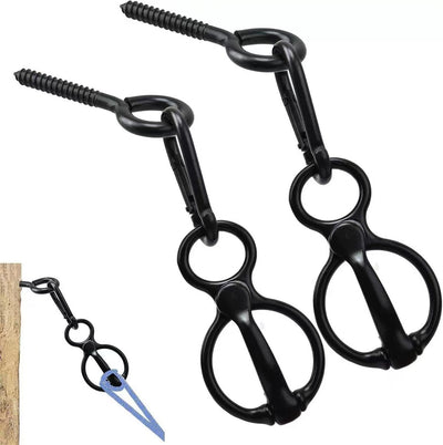 Mosquetón de Acero Carbono de Alta Resistencia con Clip de Seguridad - Image 4