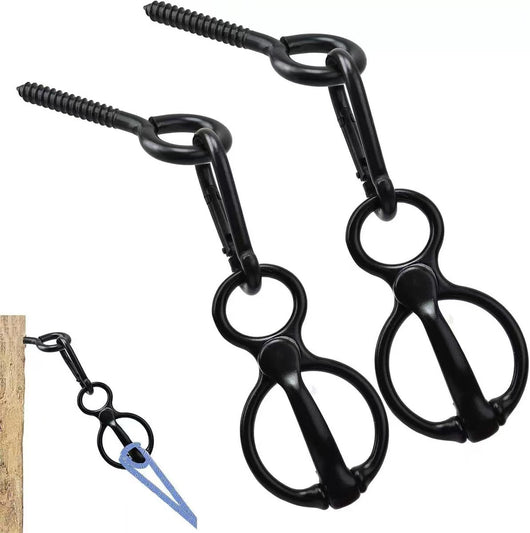 Mosquetón de Acero Carbono de Alta Resistencia con Clip de Seguridad - Image 4